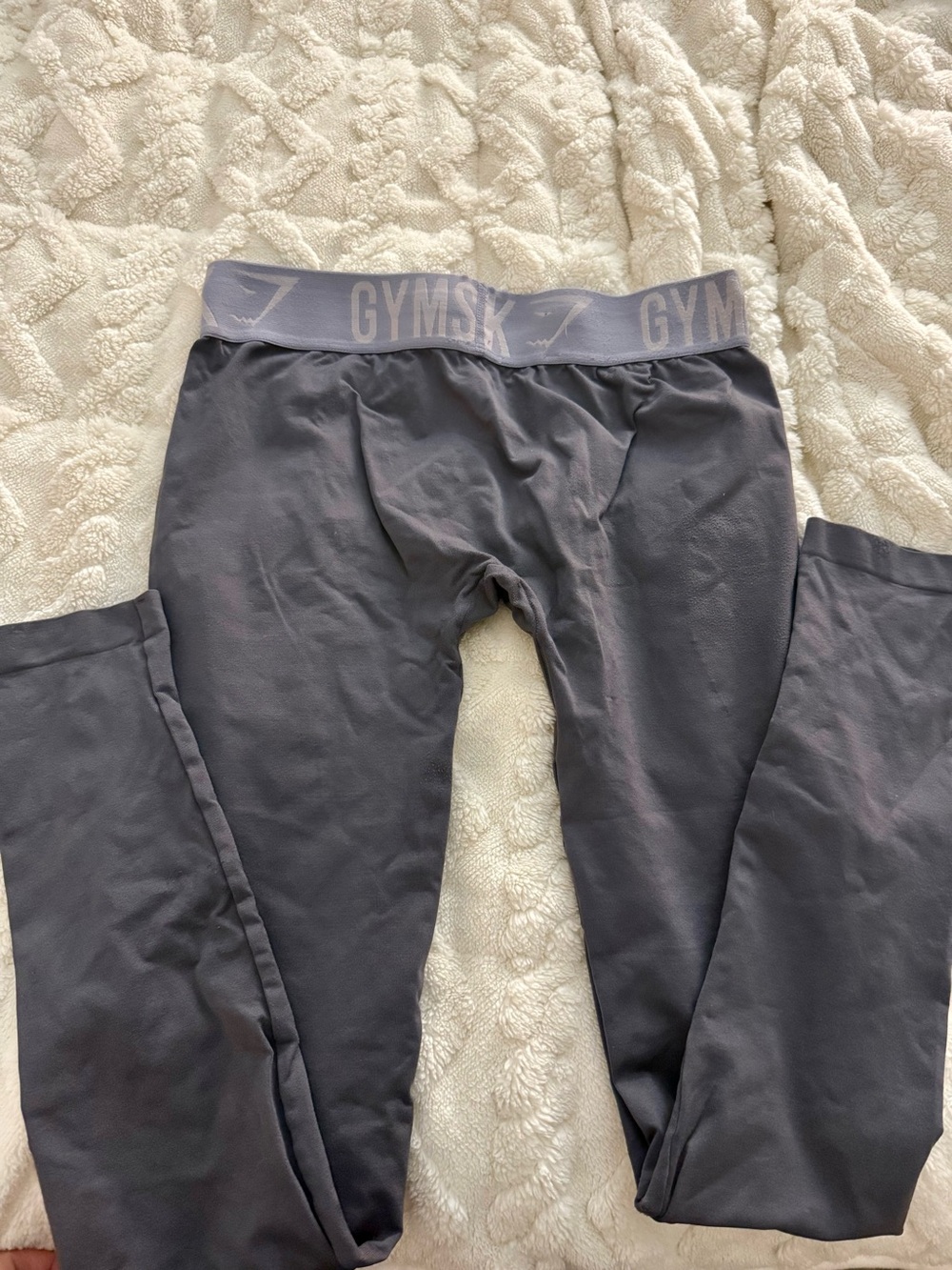 Gymshark Women’s Grey Compression Leggings - Picture 2 of 3